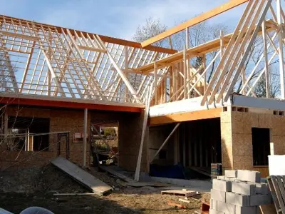 A building under construction