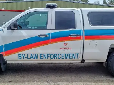 A township By-law truck