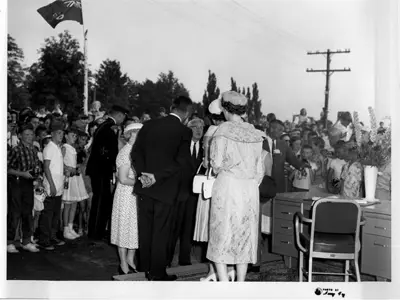 Photo of the Royal Visit