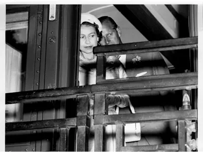 Photo of Queen Elizabeth II and Prince Philip