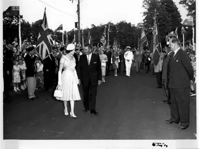 Photo of the Royal Visit